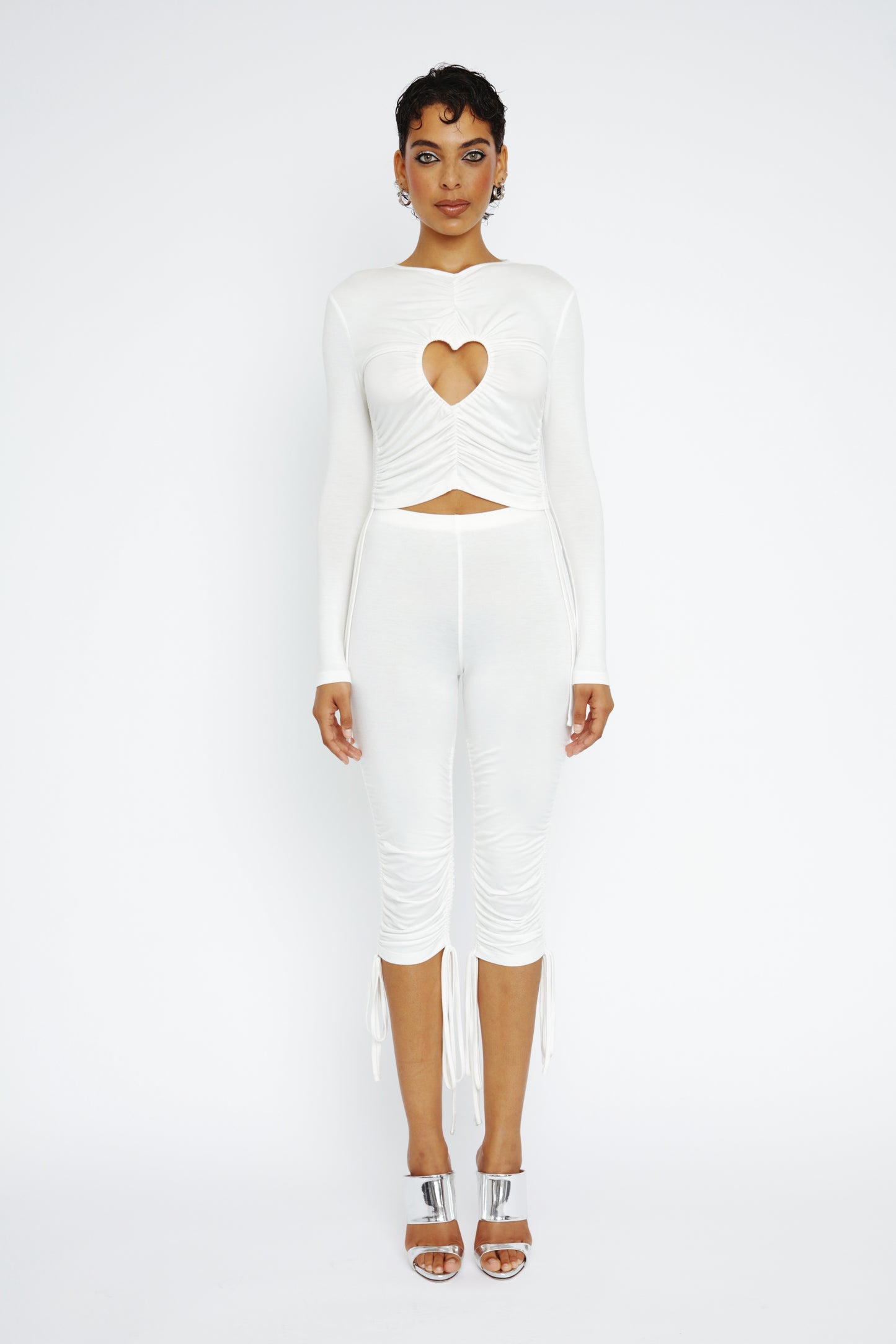 WLGTDWI Heart Cut-Out Top