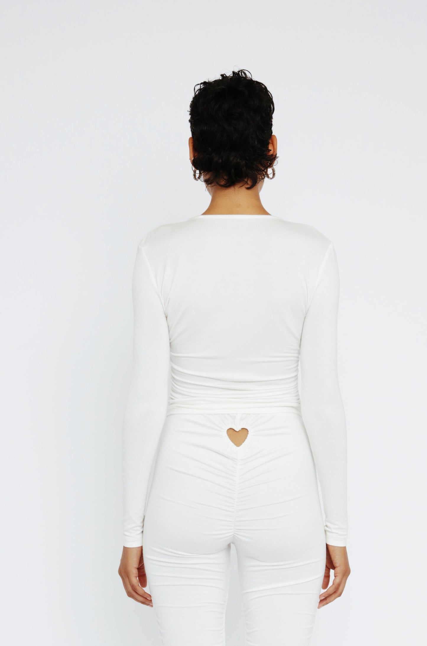 WLGTDWI Heart Cut-Out Top
